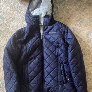 Columbia Women's Navy Quilted Puffer Jacket